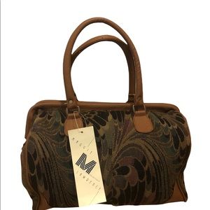 Maggie Lawrence Gorgeous Tapestry Floral Handbag Purse